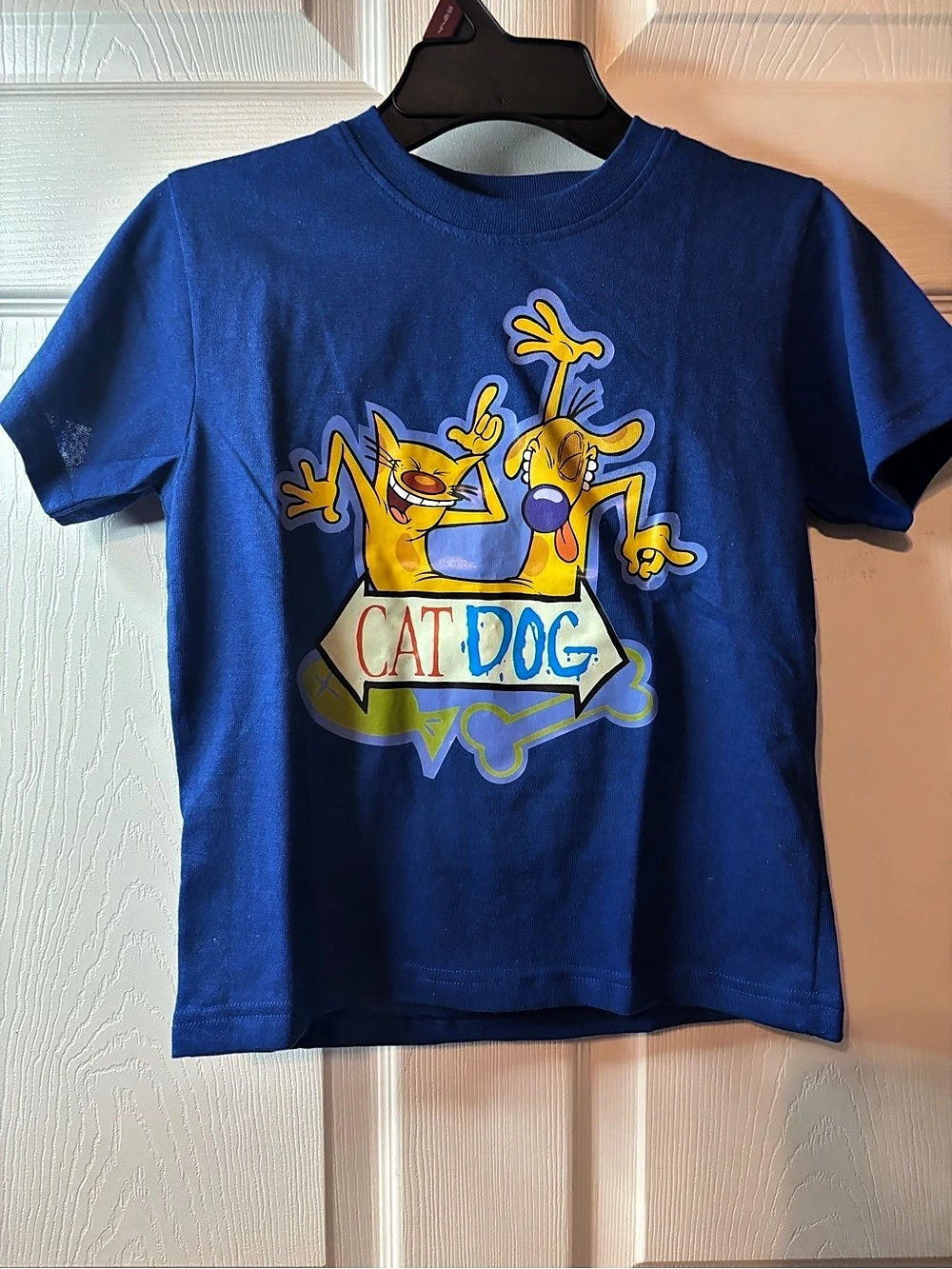 Nickelodeon CatDog Graphic T-Shirt Graphic Tee Unisex Size 7